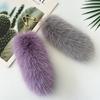 Portachiavi Ciondolo Coda di Pelliccia di Volpe Sintetica - Accessorio per Borsa in Peluche