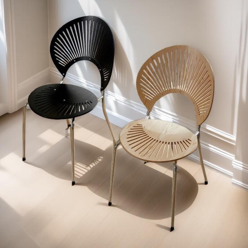 Longchan Nordic Solid Wood Dining Chair