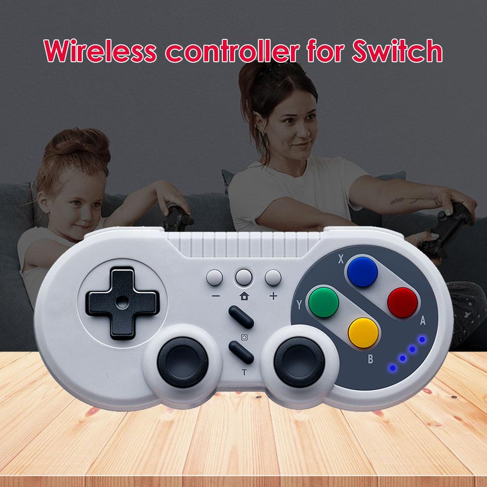 Wireless Gamepad Controller for Nintendo Switch Gamepad Game Controller for Windows PC Dual Motor Vibration Turbo Function