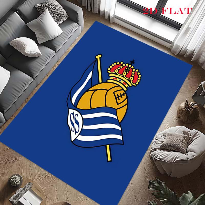 Real Oviedo Carpet Rug for Living Room Bedroom Home Sofa Decoration,Kids play Nonslip Floor Mat
