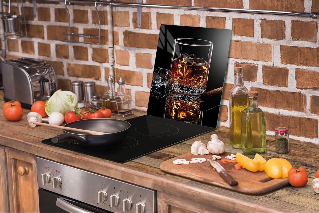 SZKLANA DESKA DO KROJENIA 45x52 WHISKY