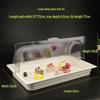 Melamine Food Display Tray with Lid