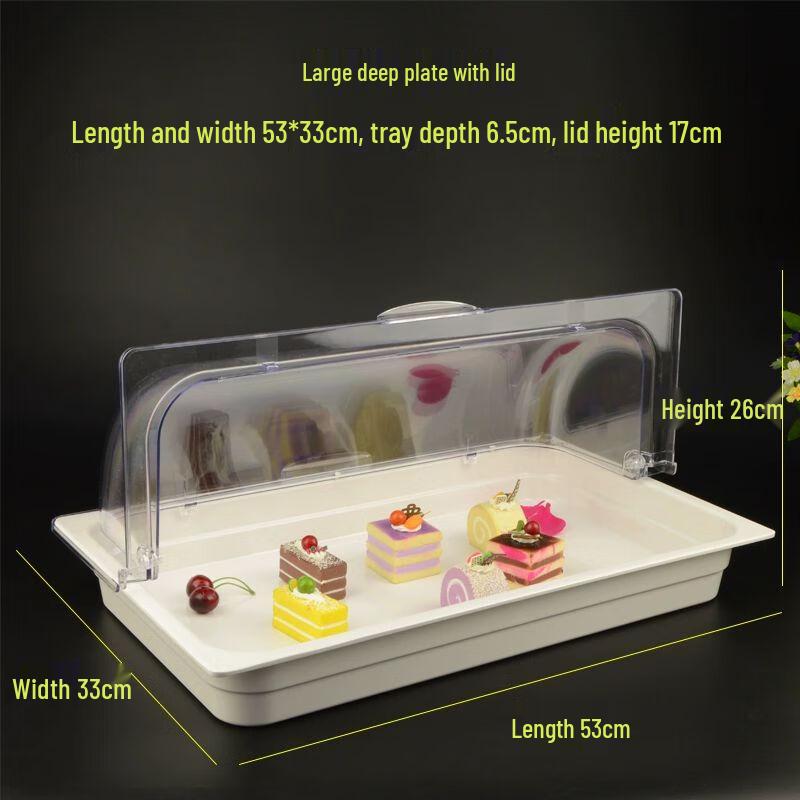 European Style Melamine Buffet Display & Serving Tray