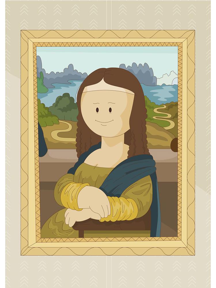 Pictură faimoasă drăguță, poster de artă din desene animate și imprimeuri, picturi pe pânză, artă de perete pentru sufragerie, decorarea casei