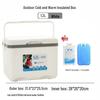 BOLIDOMI Portable Outdoor Insulated Cooler Box