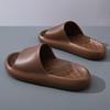 Slippers women's summer home bathroom non-slip EVA thick-bottomed beach couple wearing cool slippers men