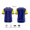 Customizable Men Spirit Button Baseball Jerseys Hip Hop Baseball T-Shirt Sublimation Printed Name Number Logo Uniforms ZB3924