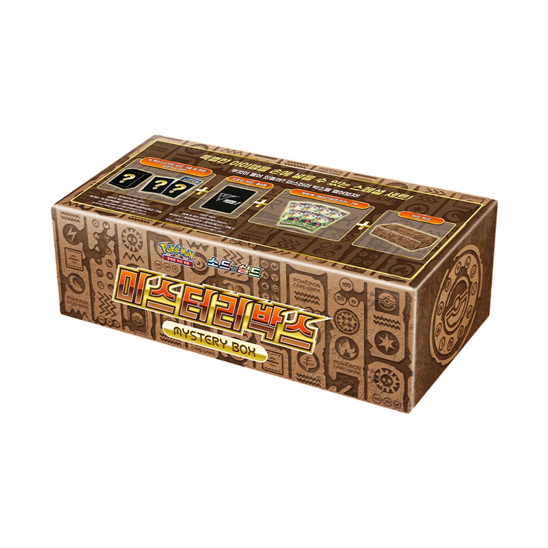 Pokemon TCG Sword & Shield Mystery Box Box (Korean Ver.) ONE SIZE