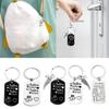 Personalized Key Holder for Close Partner Custom Engraving Key Rings Accessories