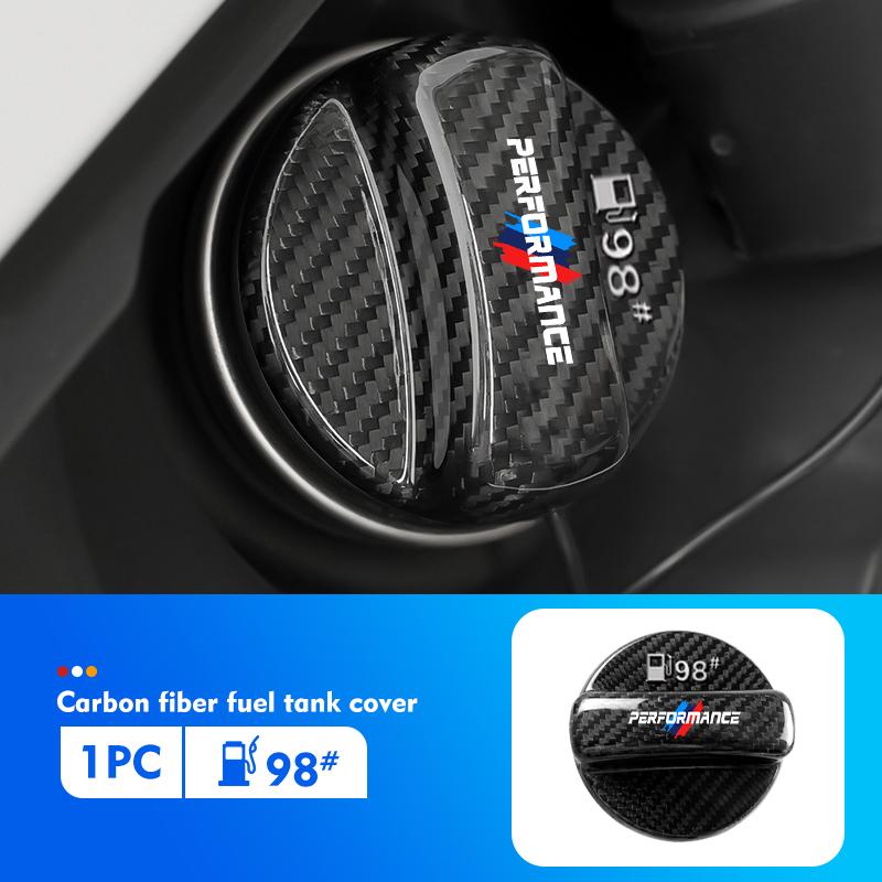 

For BMW Car Carbon Fiber Tank Cover Fuel Tank Air Cap Trim Auto Accessories 1 3 5 Series G30 G32 G38 2021 2020 2019 2018 E46 E91