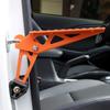 Car Door Step Folding Step with Multifunctional Lifting Car Wash Assist Fits Most Trucks Pedal, Step, SUVs/Jeeps/RVs/Light etc. (Orange)