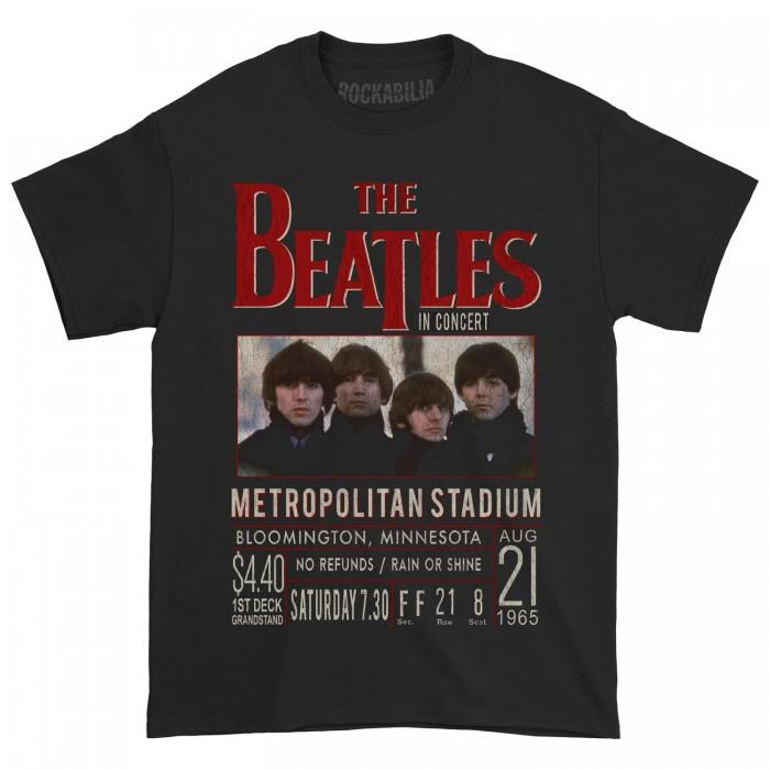T-shirt in cotone unisex adulto Minnesota 1965 dei Beatles