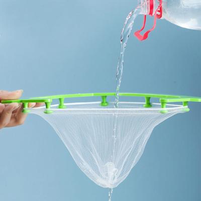 Multifunkční trojúhelníkový odtokový stojan Kuchyňský dřez Zbytky filtru Závěsná síťka odtokový koš