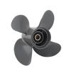 Außenborder-Propeller Hoher Schub 4 Blätter 13 Zähne Aluminiumlegierung Passend für 35-60 PS Motor