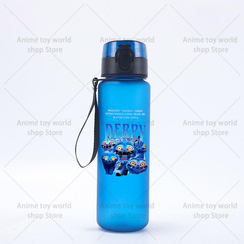 KPop Demons Hunters Large Capacity Sports Water Bottle Motivational Leak Proof Portable Reusable Cups Outdoor Travel Gym Jugs Kid Friendly