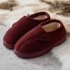 Winter Women Home Slippers Plush Warm Flat Slides Breathable Soft Non-slip Slippers Indoor Outdoor Men Casual Slippers