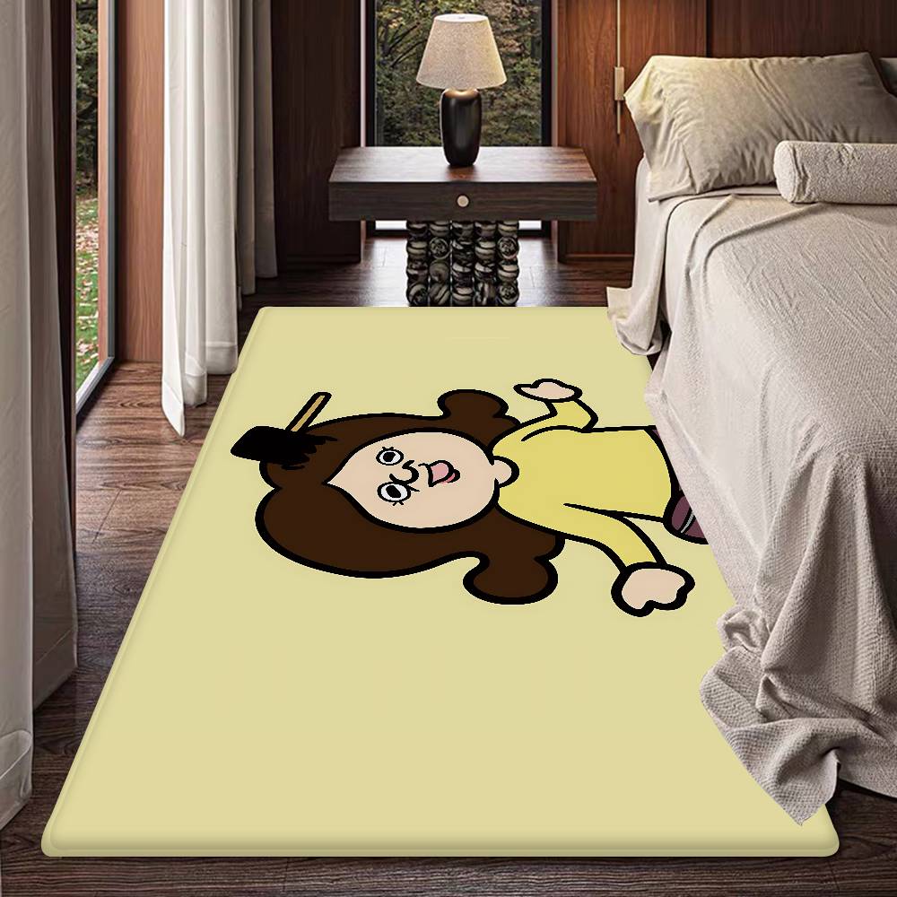 Korean Bangbang And Yuzhi Bathroom Mat INS Style Soft Bedroom Floor House Laundry Room Mat Anti-skid Welcome Doormat