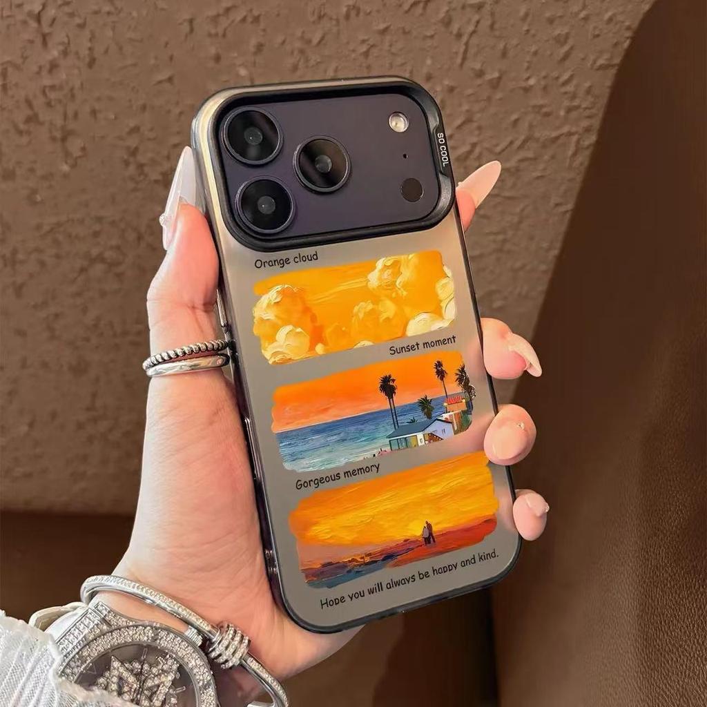 Romantic Sunset iPhone 17 Case for Apple 16 Pro, 15, 14, 13 Pro Max, X - Stylish and Unique Design