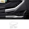 4PC Silver ABS Inner Door Panel Trim Cover Strip Fit For Ford Explorer -