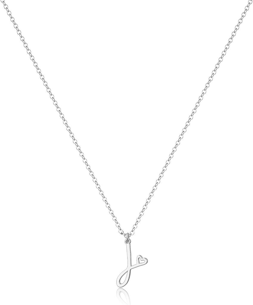 Tewiky raidės karoliai moterims - 14k paauksuoti subtilūs raidžių karoliai madingi mieli individualūs monogramos