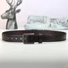 Belt Men'S Leather Perforated Belt Men'S Pin Buckle Casual Cowhide Business Fashion Belt