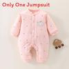 Baby Winter Cotton Romper With Thick Insulation For Newborns And Infants