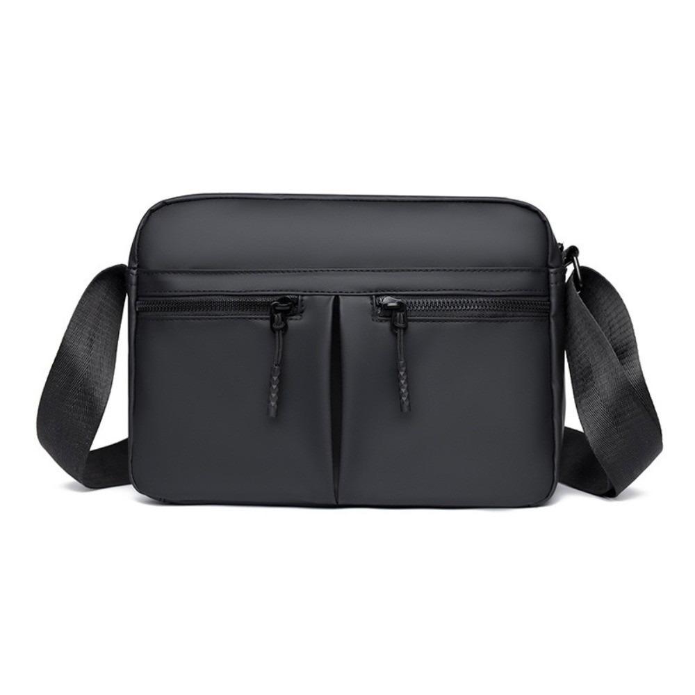 Fabric Men's Shoulder Bag Large Capacity Nylon Crossbody Bag Simple Man Messenger Bag  Outdoor