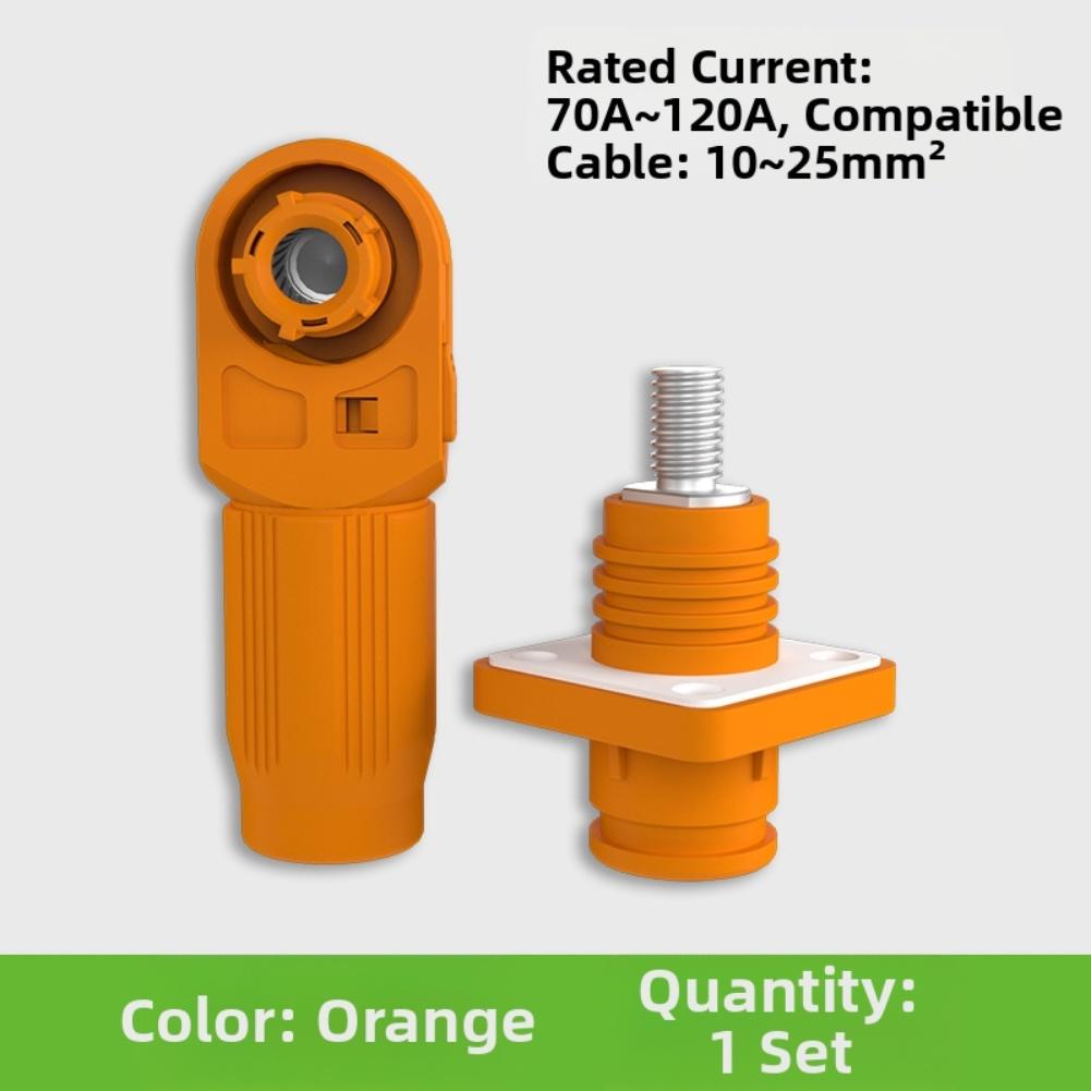 70A 120A Energy Storage Connector with Flame Retardant Material and Waterproof for Design for Reliable Power Transfer Systems