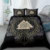 Ethnic Celtic Helm of Awe Bedding Set EU Single Double King US Twin Full Queen King Bed Linen Set