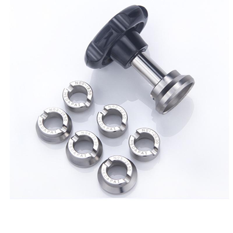 Watch Back Case Opener Suitable For Rolex Tudor Professional Watchmaker Key Closing Waterproof Tool Wristwatch Repair Tools Set