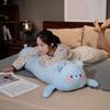 Pressure Bubble Feihua Long Pillow Animal Side Sleeping Leg Pillow Bedside Dormitory Reading Cushion Lying Sleeping Pillow Removable and Washable