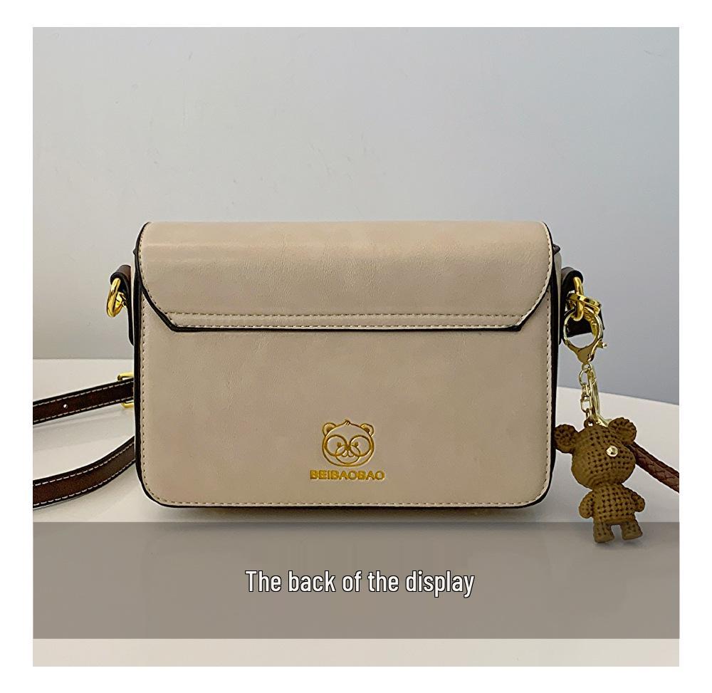 Color Block Urban Minimalist Women's Crossbody Shoulder Bag