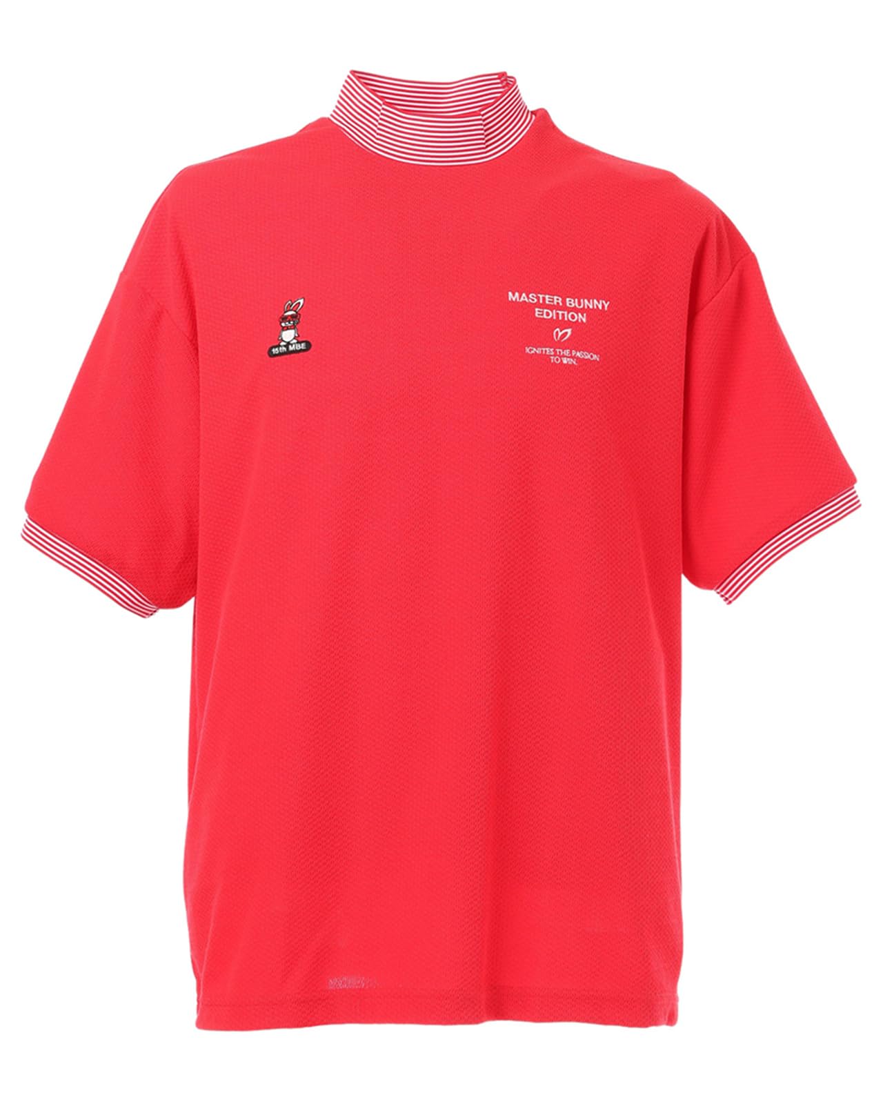 

Master Bunny Short Sleeve High Neck Shirt BUNNY UV Golf Undershirt 6 Men s (SWAGGY Protection) / / 758-5167303 100_Red [LL]