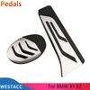 Edelstahl-Autopedale, Gaspedal, Bremspedalabdeckung für BMW X1 F48 X2 F39 1 2 Serie F40 F45 F46