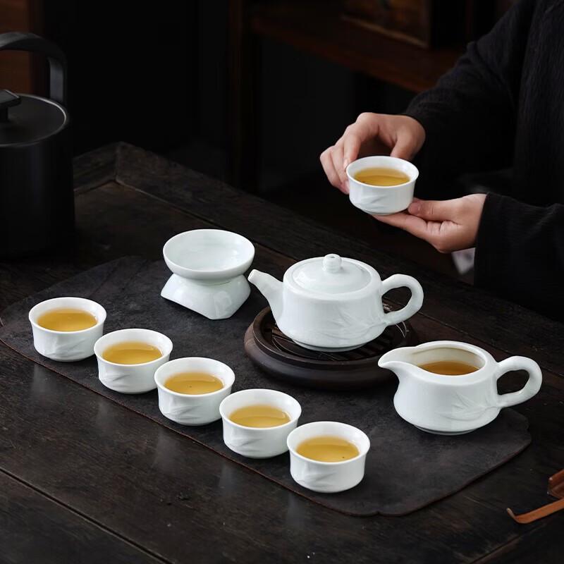 Hongyu Jiejie Jade Green Chinese Tea Set