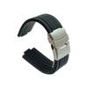 Silicone Rubber Watchband For Oris Aquis 7330 7740 Striped Watch Band Convex Strap Wristband Black Blue 22x12mm 24x11mm 24x12mm