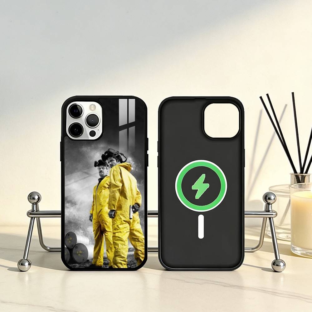 

B-Breaking TV B-Bad Phone Case For iPhone17,16,15,14,13,12,11 Plus,Pro Max Magnetic For Magsafe Wireless Charging iPhone15