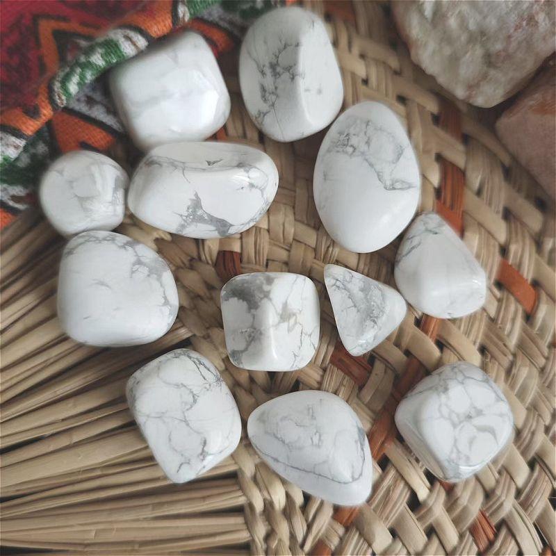 100g/pack Natural Tumbled Polished Crystal Quartz Stone Raw for Decoration Reiki Gifts Energy Therapy Size 15-20MM