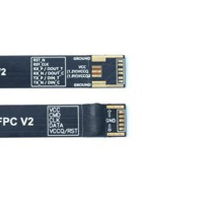 Pack of 2 Easy Installation Flexible Cables Suitable For Flash 64 Lite Box Supporting Precise UFS and eMMC Data Transfer