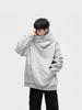 Ninja Herren-Hoodie mit Stehkragen gegen soziale Ängste – Herbst/Winter Samtjacke, schweres Material, trendige Partnerjacke