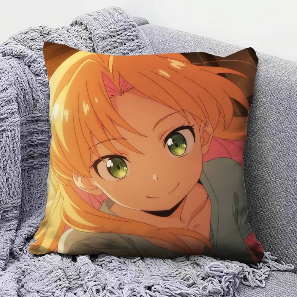 

Ruri Rocks Tanigawa Ruri Anime Girl Home Sofa Cushion Covers and Aecorative Custom Pillow Covers 30x30 cm