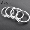 Aluminum Alloy 4PCS Wheel Hub Center Ring Car Wheel Bore 67.1-54.1,67.1-56.1,67.1-57.1,67.1-60.1,67.1-65.1,67.1-66.6