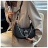 JIAERDI Vintage Solid Half Moon Bags Women 2023 Hot Girls Chain Casual Y2k Handbags Ladies Luxury Designer Handbag Aesthetic