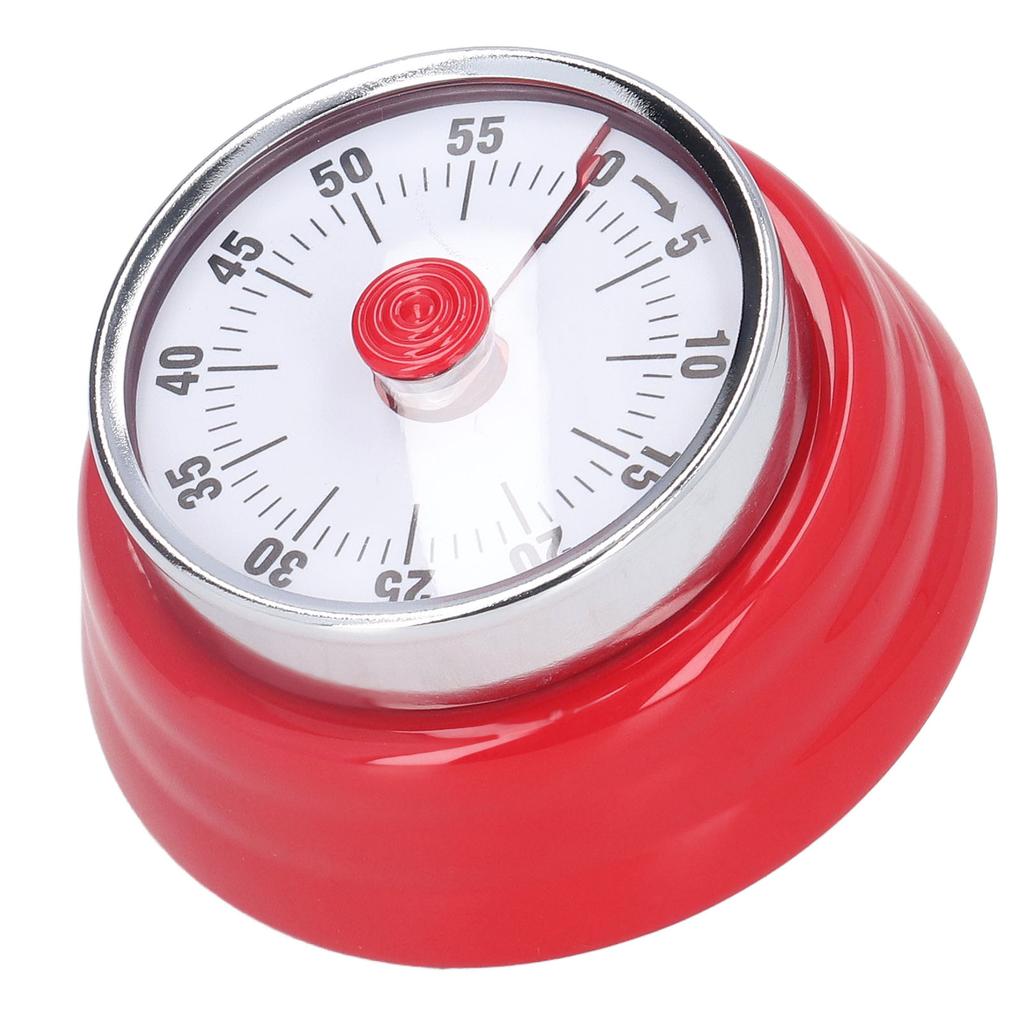 70dB Küchentimer Tragbar Multifunktional Wandmontage Edelstahl Klassisch Retro Magnetisch