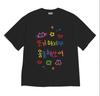 Korean Style Cute Cat Graphic TShirt Hand Drawn Colorful Cat with Korean Quote Tee Kawaii Cat Shirt for Women Aesthetic Cat Top
