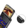 For Samsung Galaxy Z Flip 3 4 5 Hard Black Folding PC Phone Case Cartoon Girl Gifts Lovely Owl For Samsung Z Flip3 Back Cover