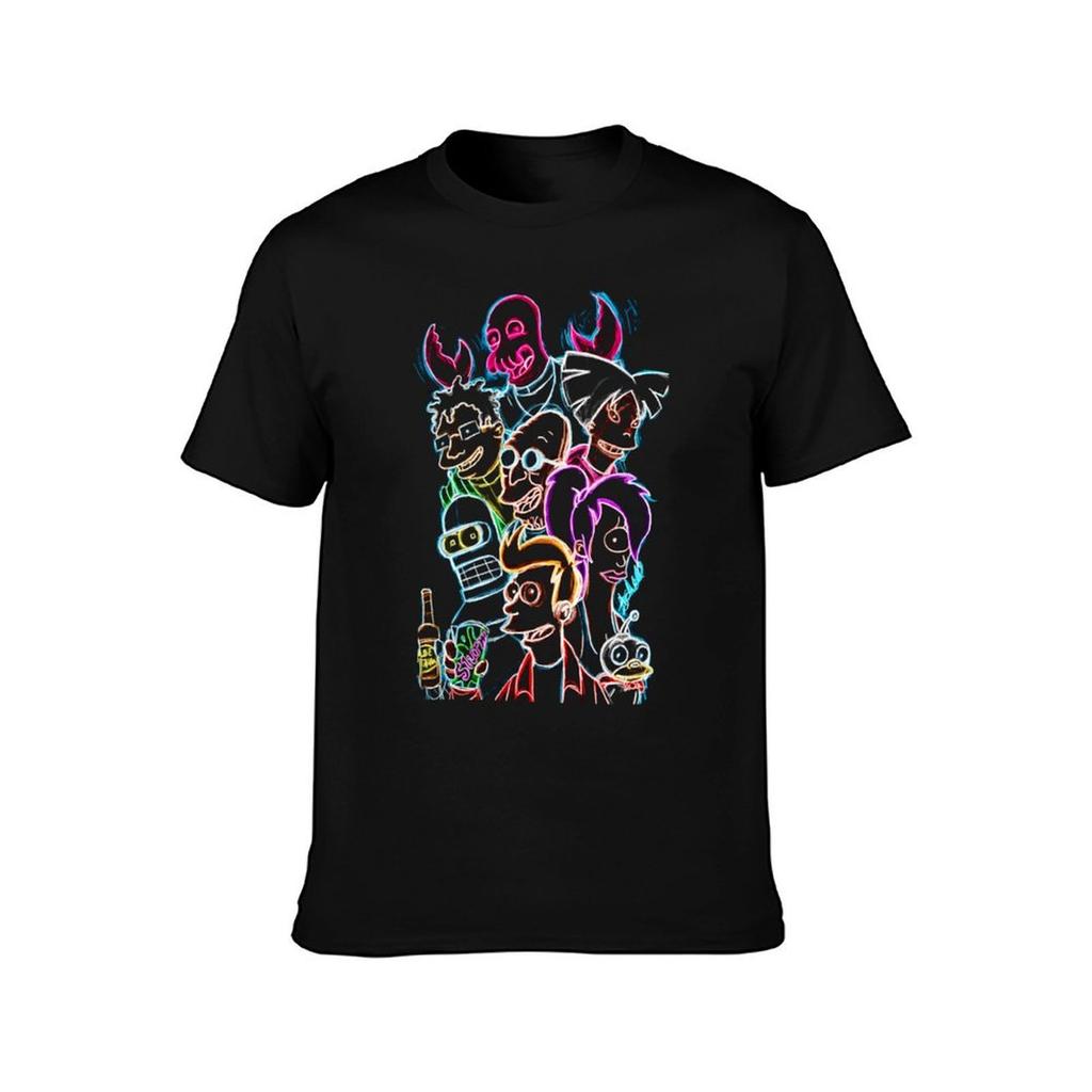 Graphic Futu Cartoons Characters TShirt Creative Graphic Tee Shirt