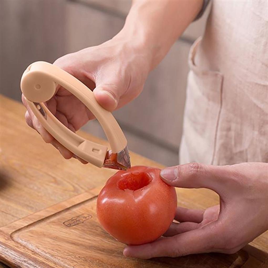 Fruit Strawberry Corer (Peach) / Potato Seed Remover
