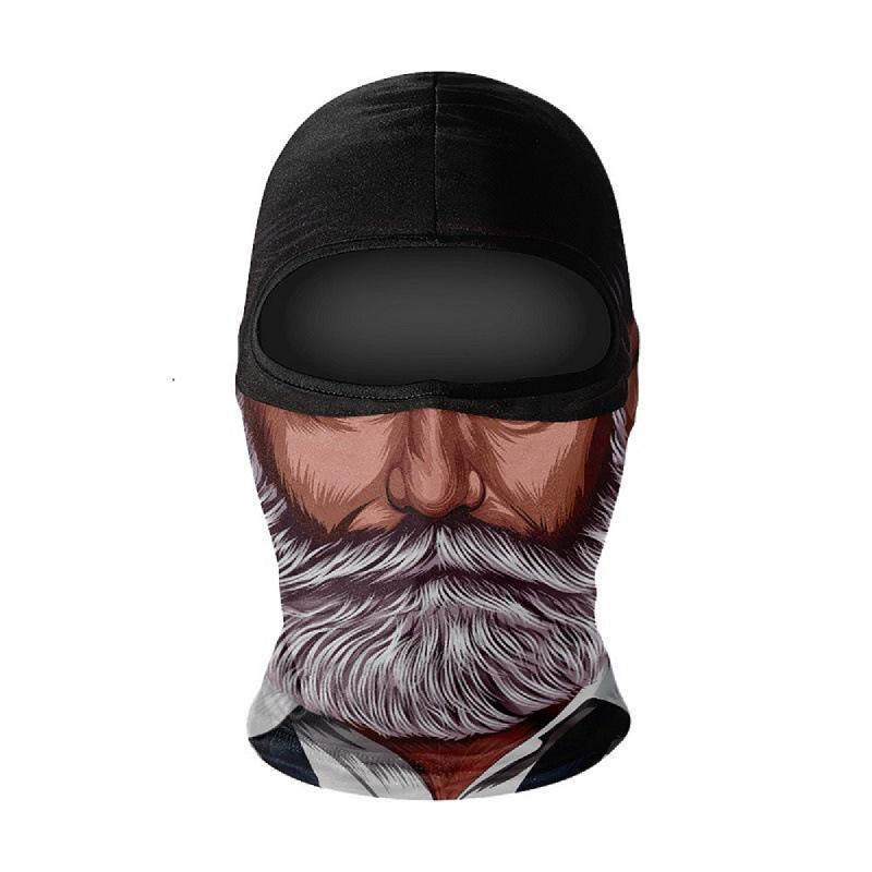 Unisex Ice Silk Breathable Motorcycle Face Mask for Summer Riding & Sun Protection