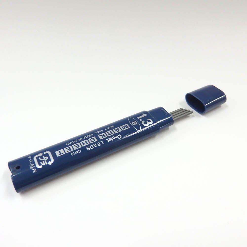 Pentel Mark Sheet Mechanical Pencil Refill Leads B 1.3mm CM13-B (10 pieces)